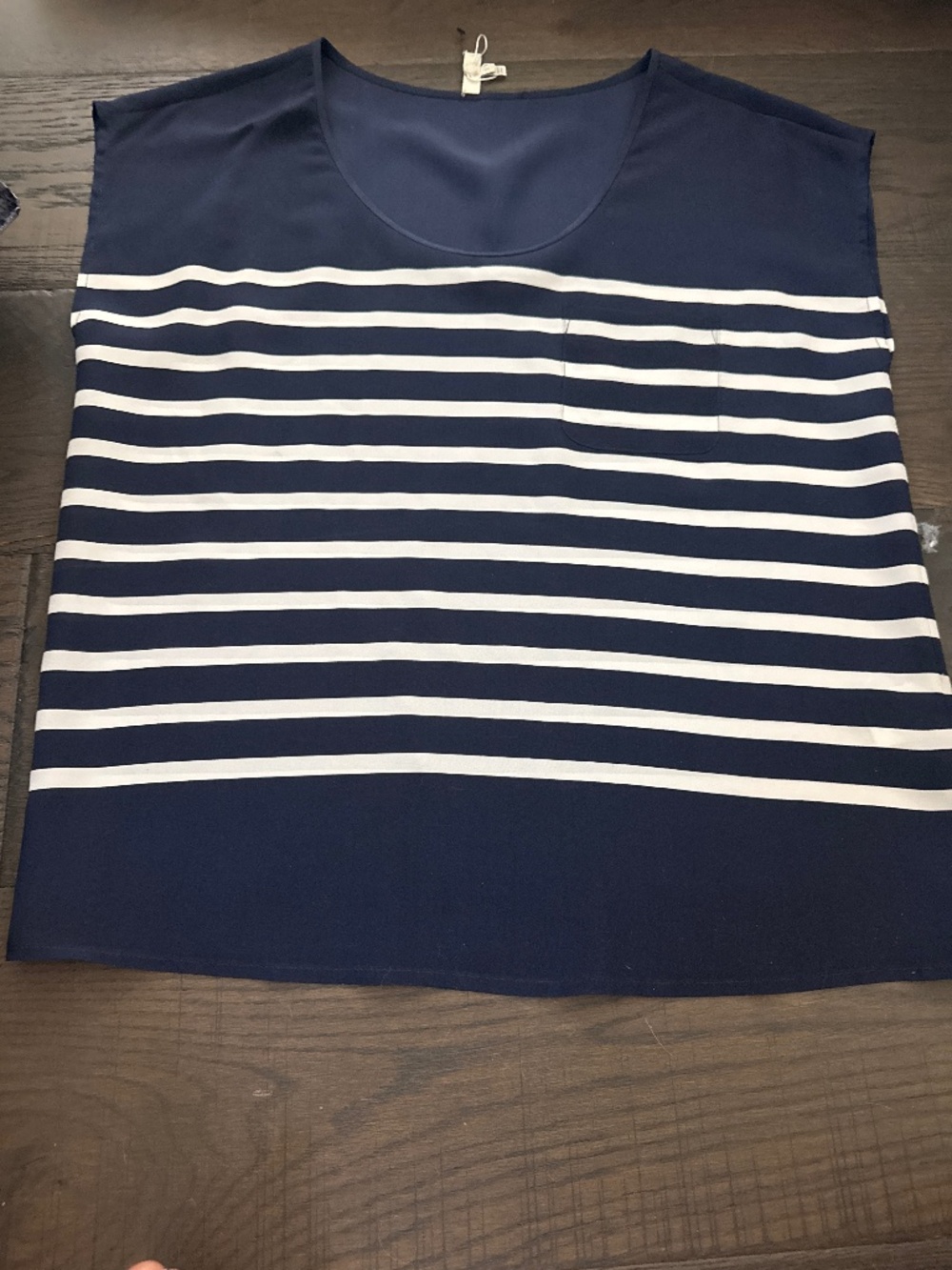 Joie silk scoop short sleeve shirt